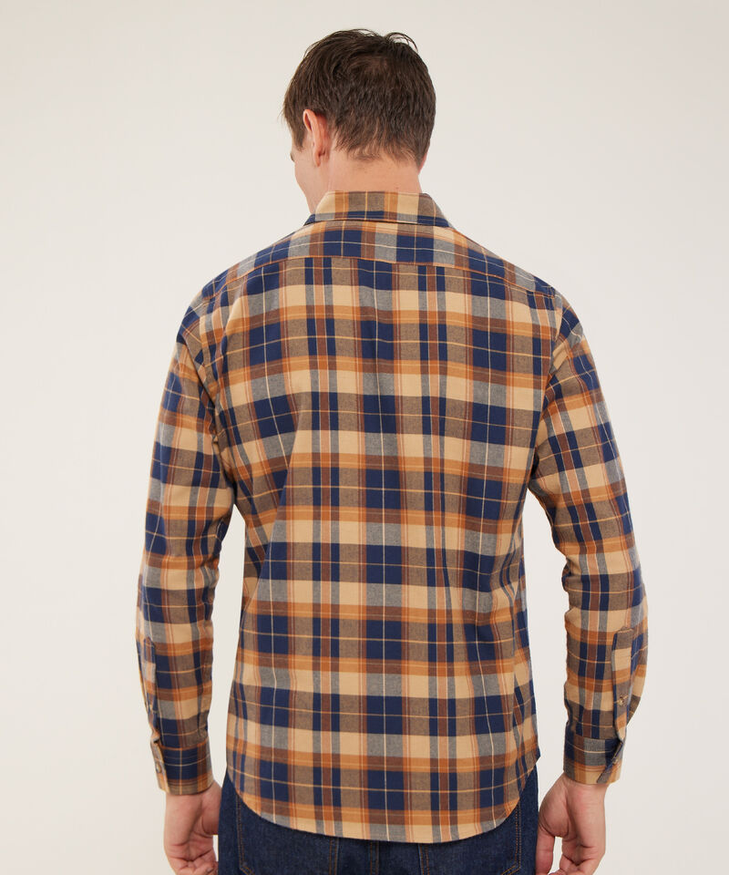 Camisa Manga Larga A Cuadros