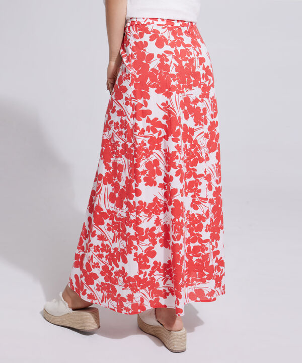 Falda Estampada Maxi