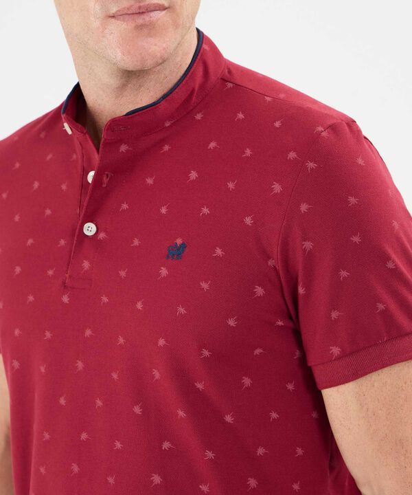 Polo Cuello Mao Con Puños Tejidos Para Hombre image number null