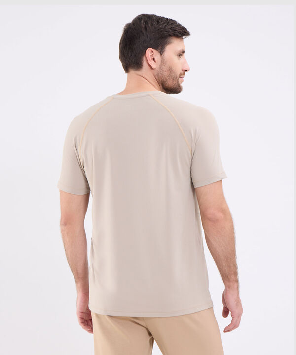 Camiseta Con Textura Para Hombre