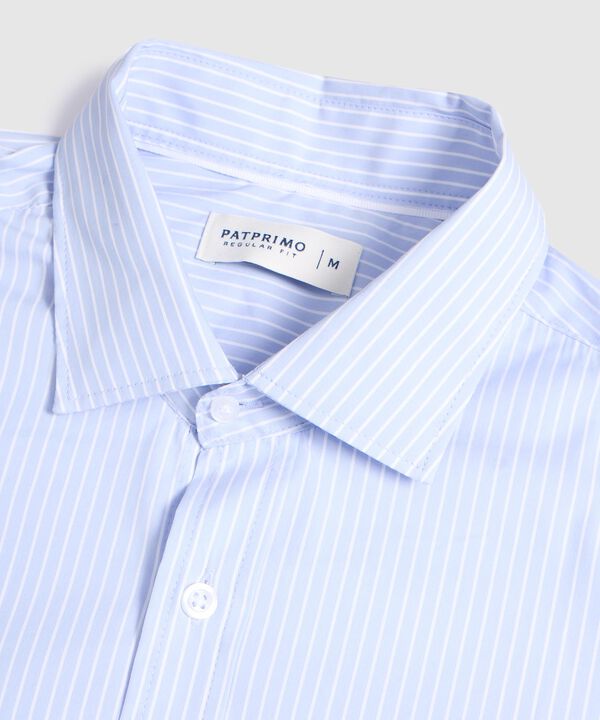 Camisa de Rayas Manga Larga para Hombre image number null