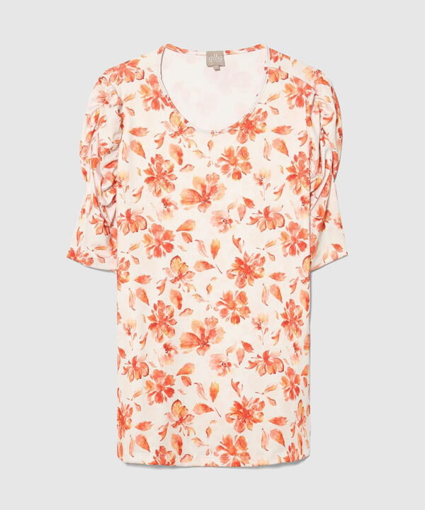 Camiseta Manga ¾ con Estampado