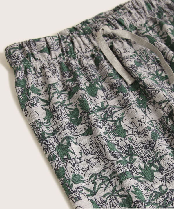 Pijama Niño Camiseta Manga Corta