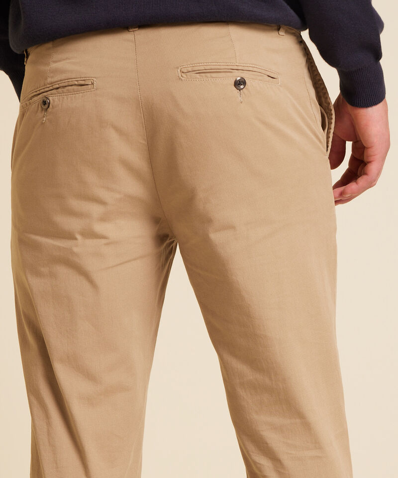 Pantalón Chino Estampado Textura