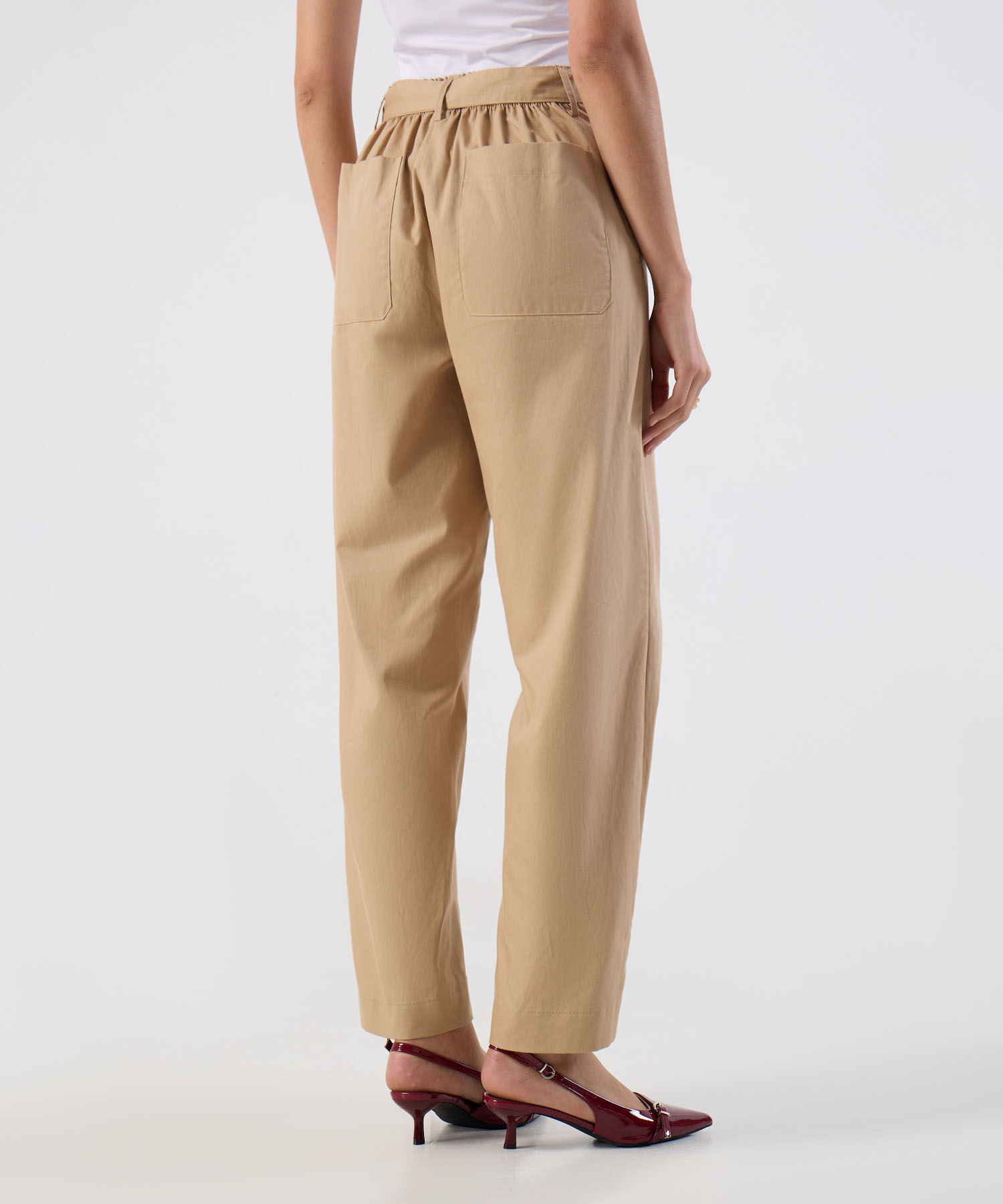 Pantal&oacute;n Formal Lazo Anudable Para Mujer