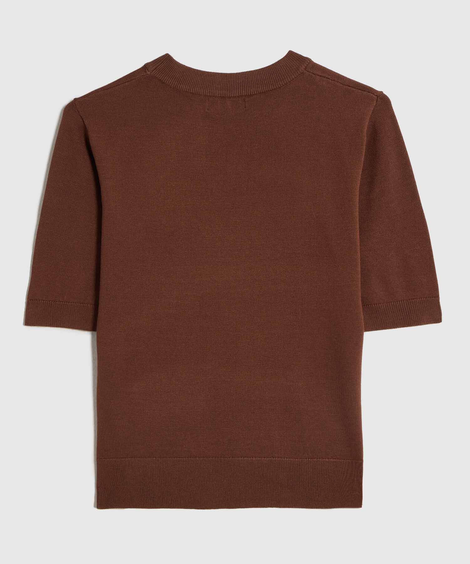 Camiseta de Punto Manga Corta para Mujer