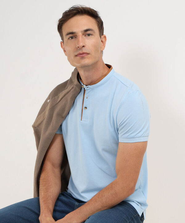 Polo Unicolor Cuello Neru image number null