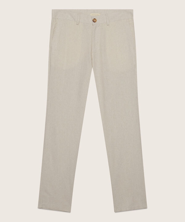 Pantalón Chino Con Bolsillo Posterior