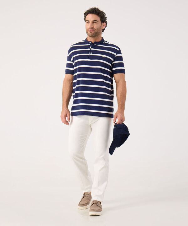 Polo Cuello Mao A Rayas  image number null