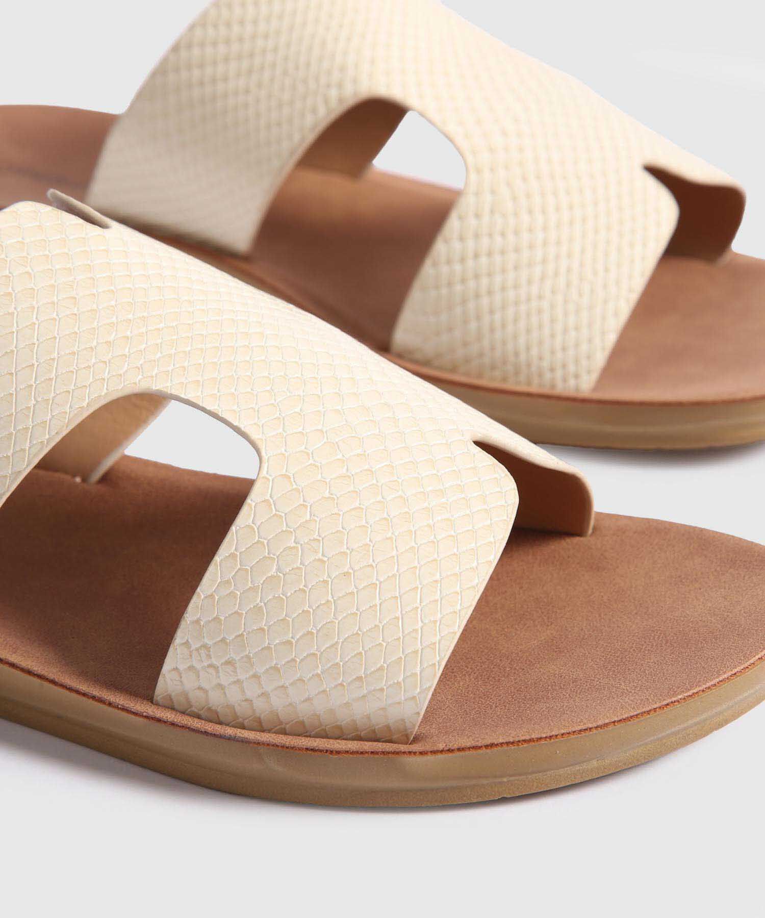Sandalias en Efecto Piel