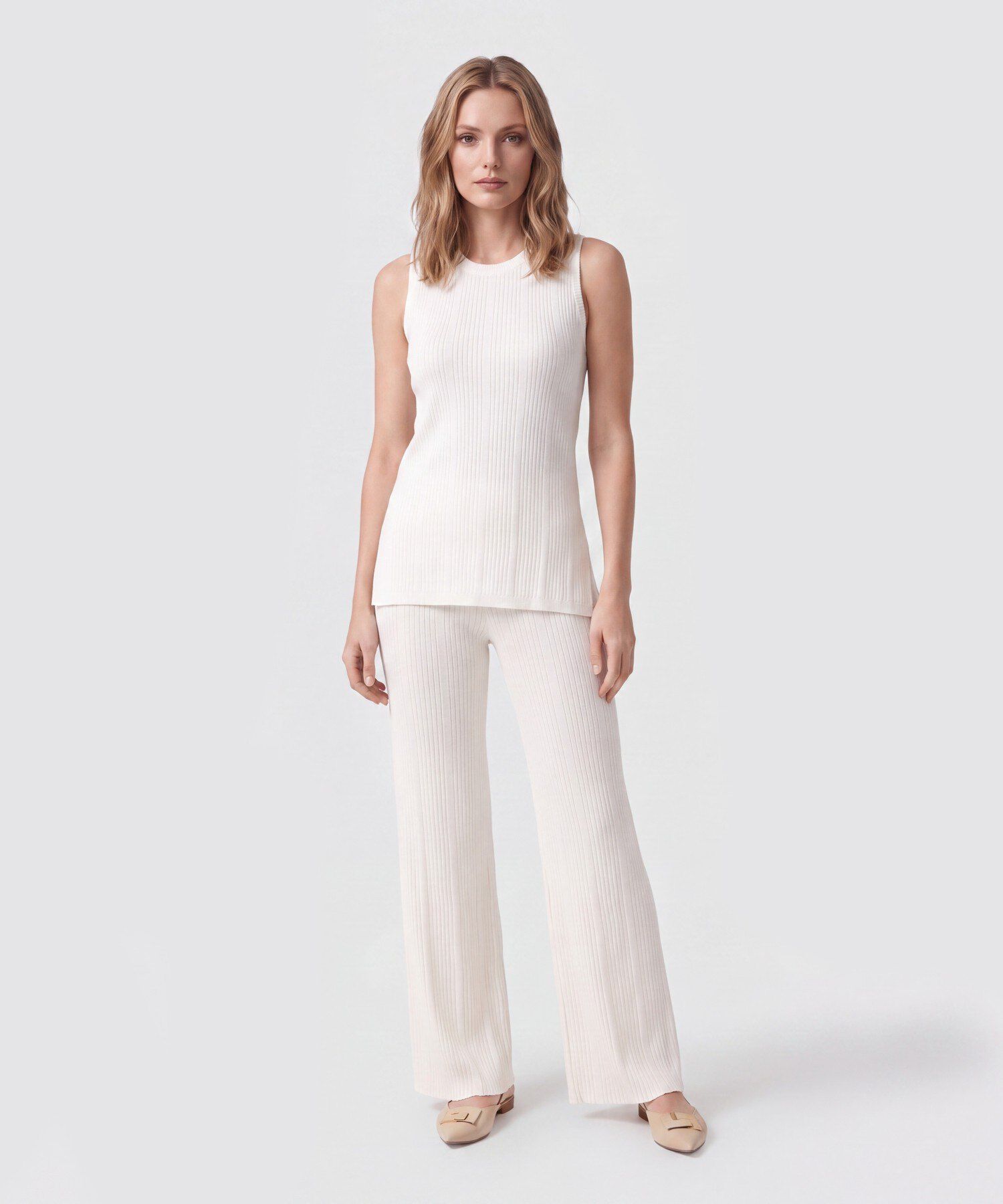 Pantal&oacute;n De Ca&iacute;da Fluida Mujer
