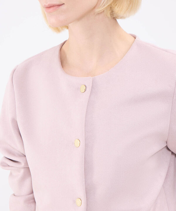 Chaqueta Unicolor Para Mujer image number null