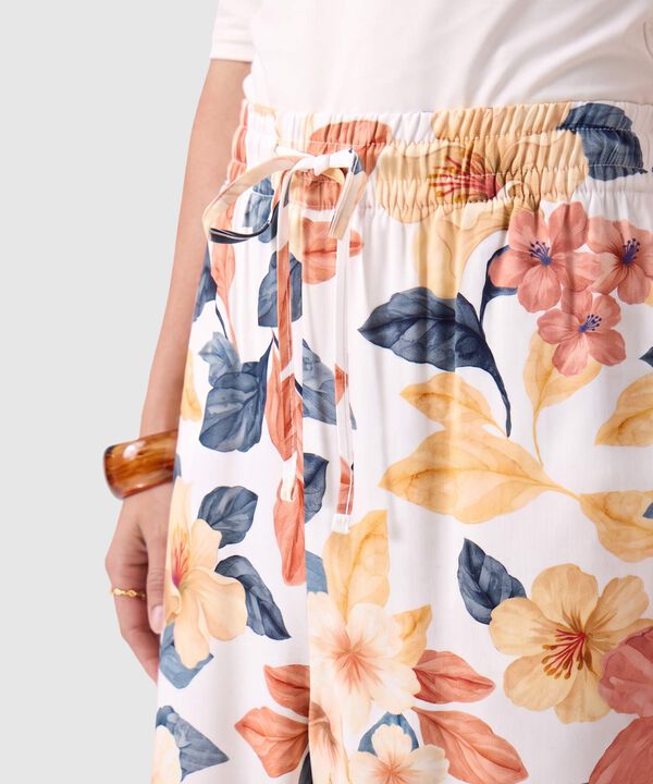Pantal&oacute;n Bota Ancha Con Cord&oacute;n Para Mujer