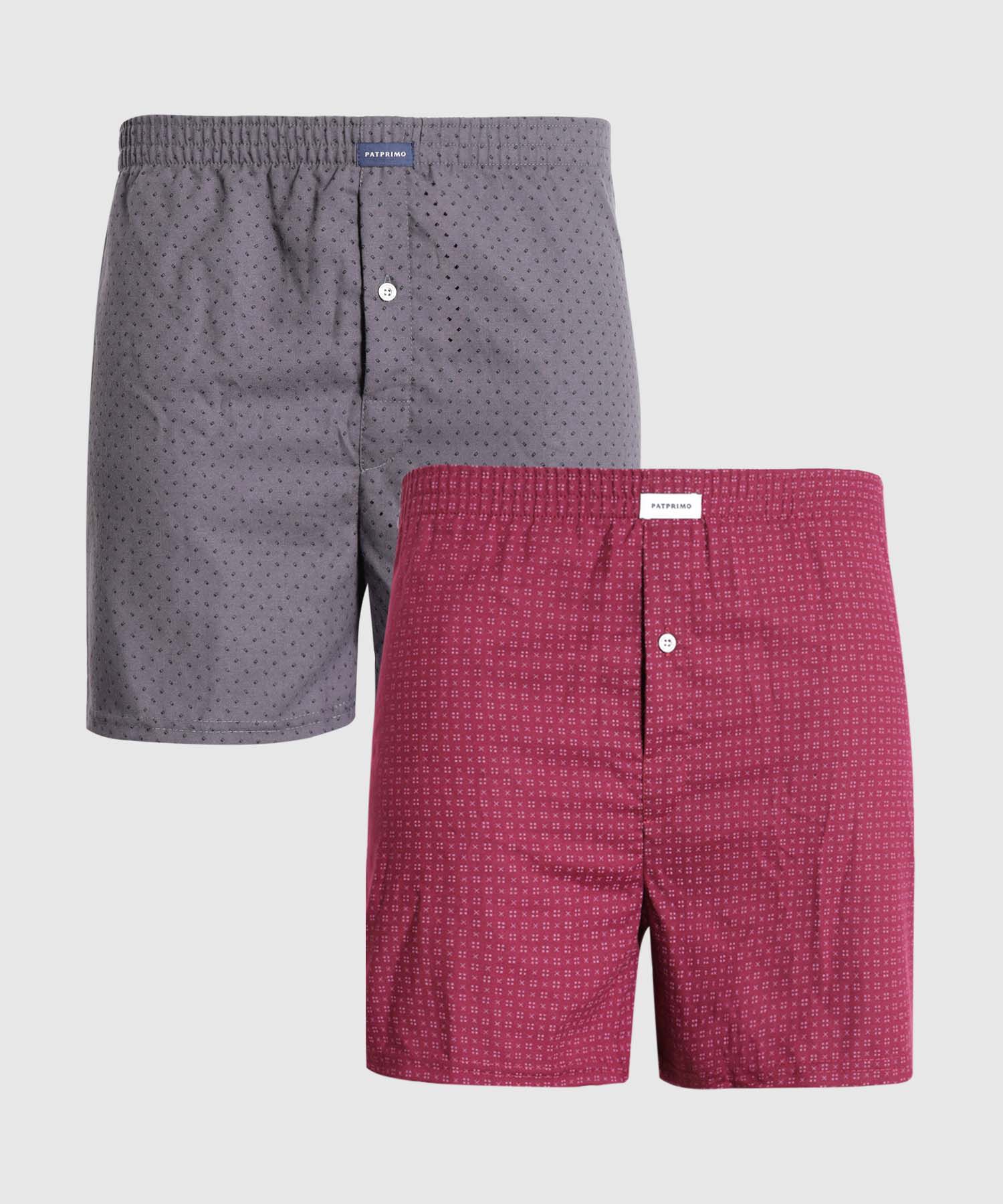 Pack X 2 Boxer Amplios Estampados