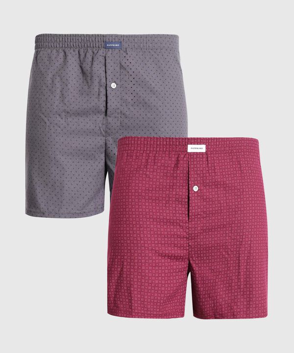 Pack X 2 Boxer Amplios Estampados image number null