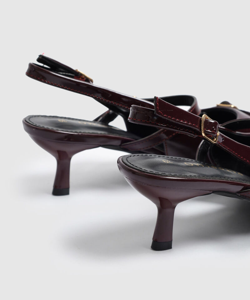Tacones Destalonados Con Correas Mujer