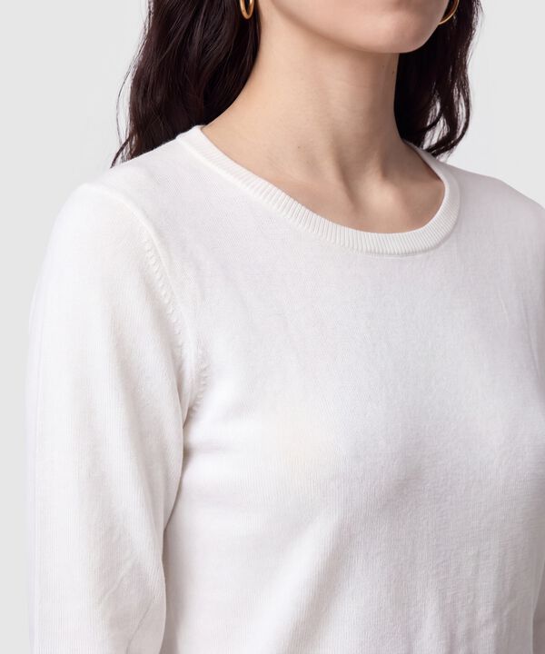 Saco Tejido Pu&ntilde;os Con Botones Para Mujer