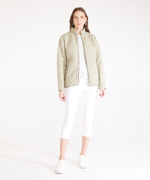 Chaqueta Acolchada Manga Larga