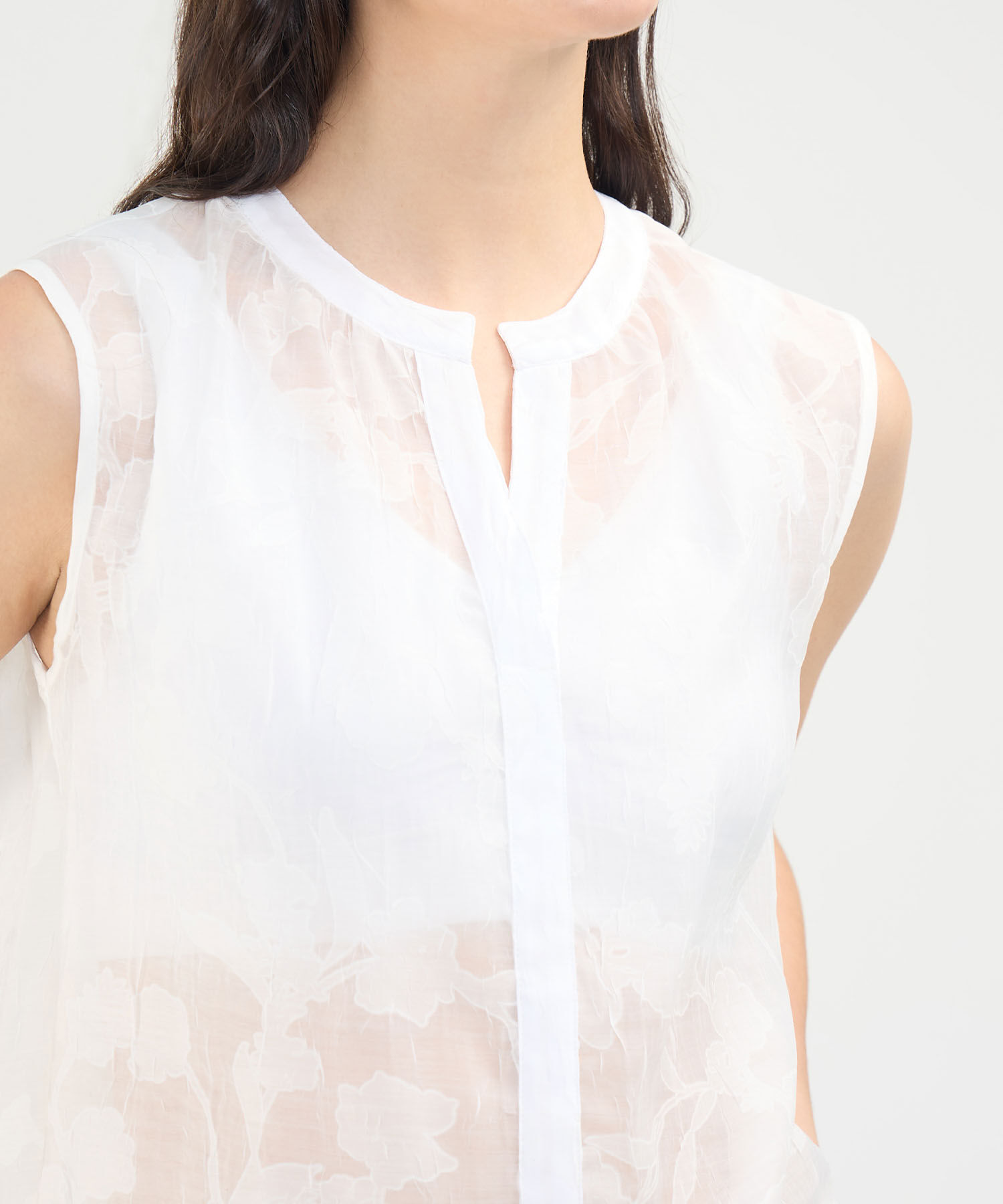 Blusa Cuello Mao
