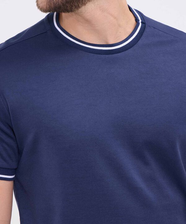 Camiseta Cuello Tejido image number null