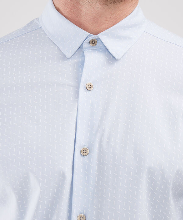 Camisa Estampada Manga Corta
