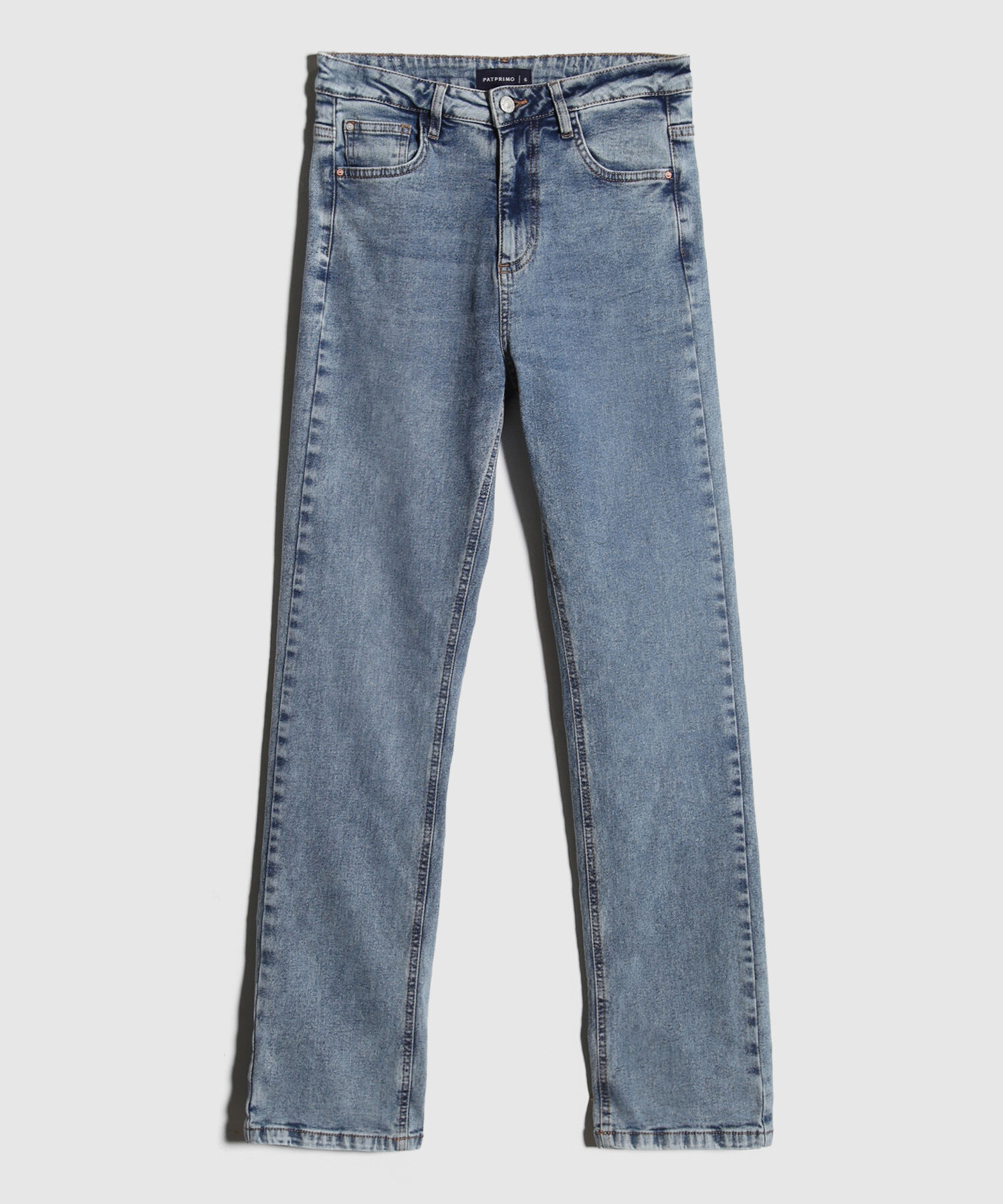 Jean Straight Tono Azul Claro