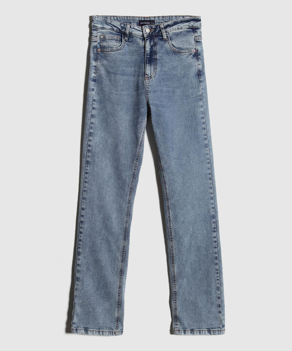 Jean Straight Tono Azul Claro