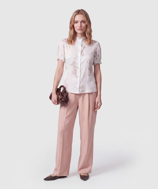 Pantal&oacute;n Chino De Talle Alto Para Mujer