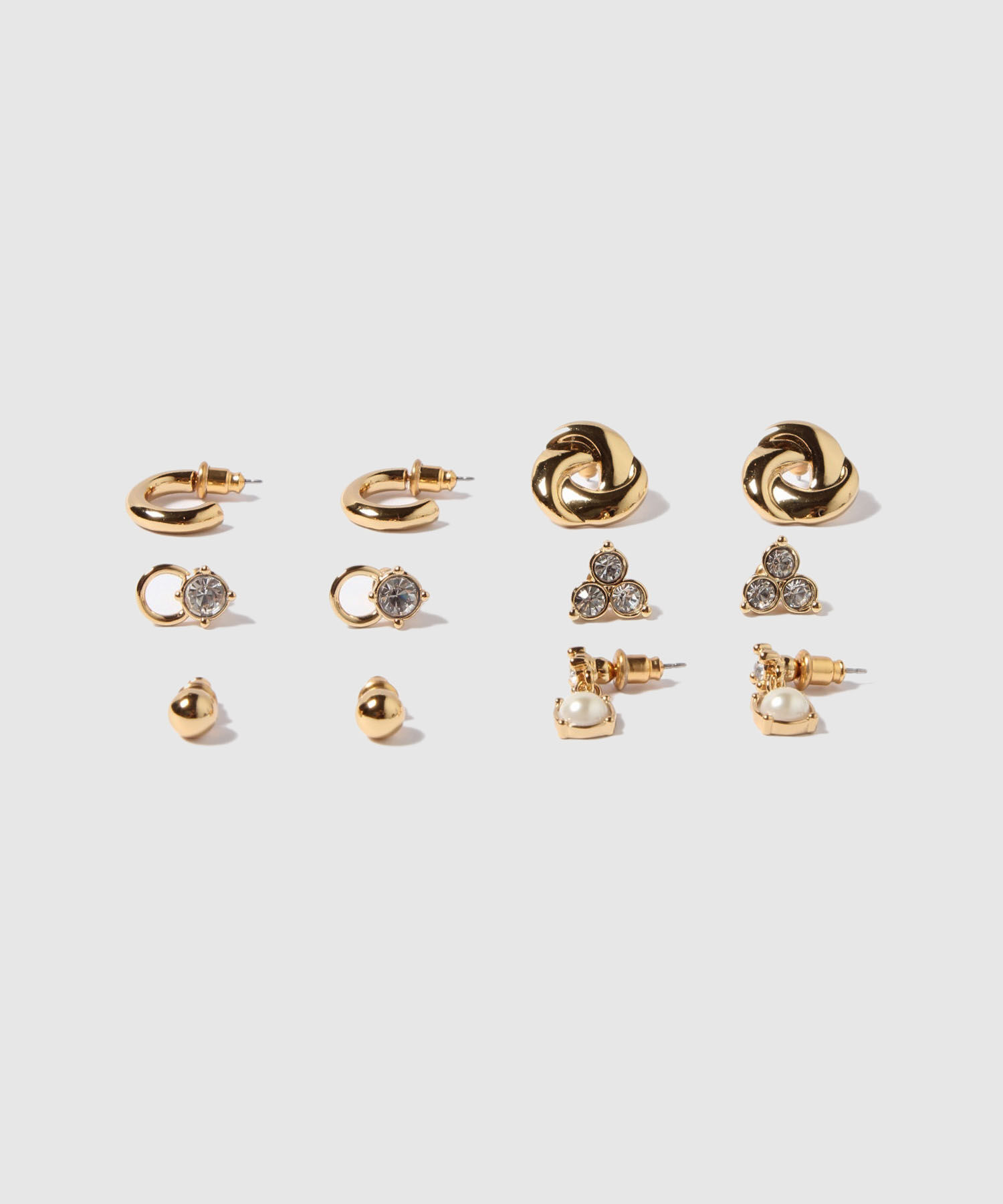 Aretes Set X 6 Pares De Aretes Ref. Kf232-0443