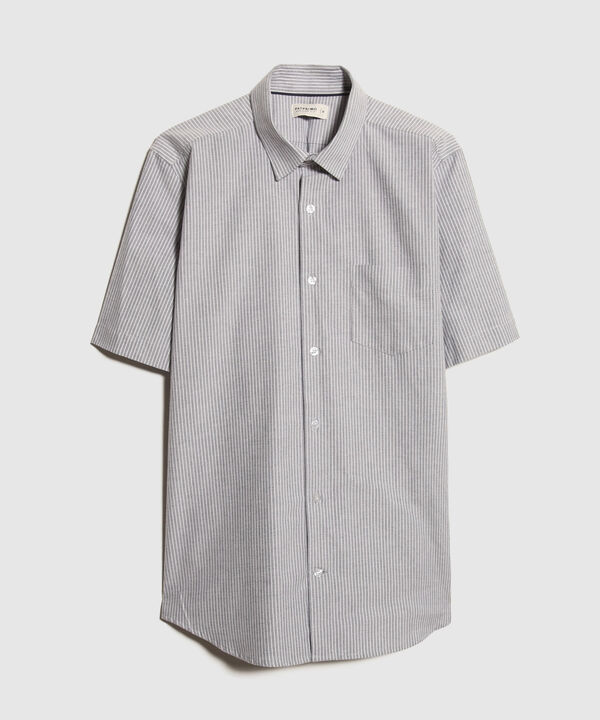 Camisa Manga Corta Preteñida Regular Fit