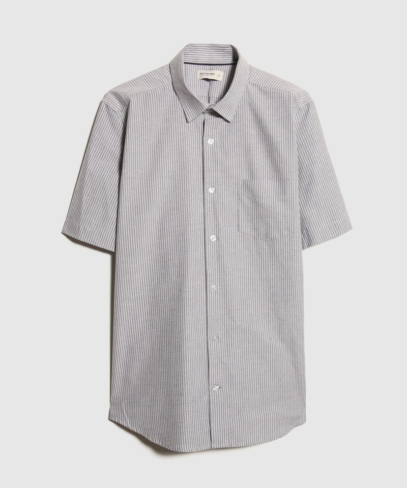 Camisa Manga Corta Preteñida Regular Fit