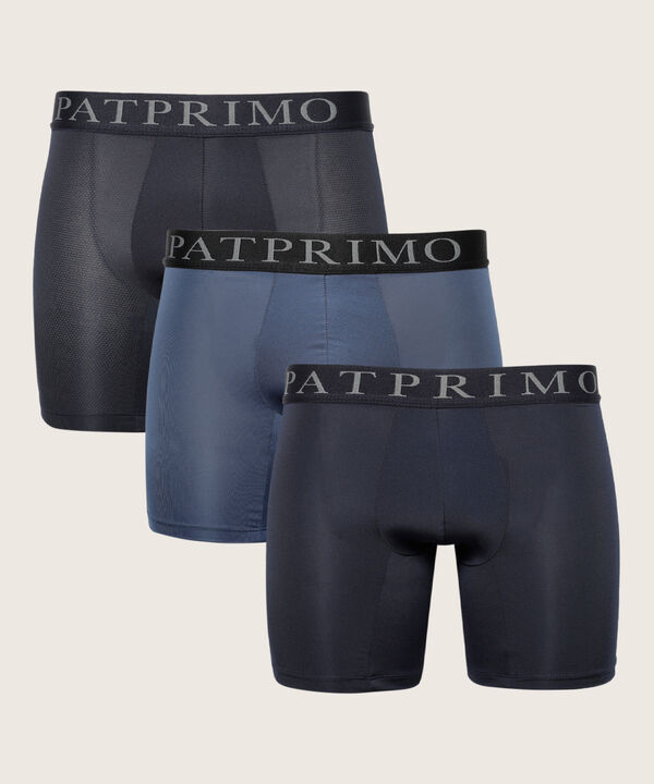Boxer Pack X3 Medio Microfibra Unicolor