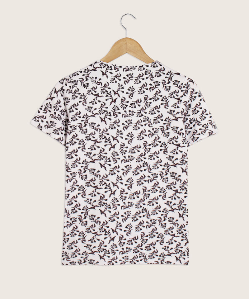 Camiseta Estampada Manga Corta
