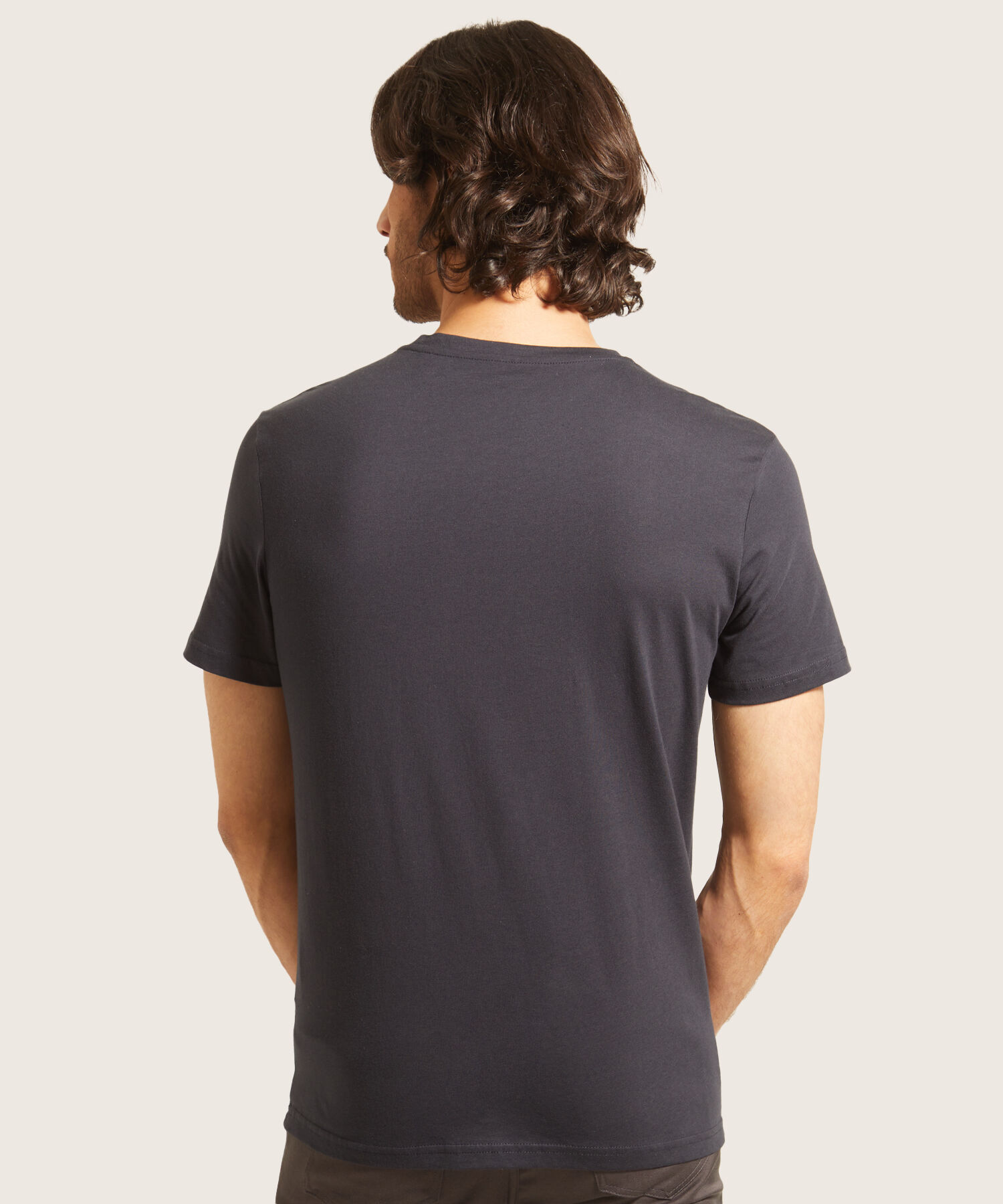 Camiseta Cuello Redondo  Con Screen