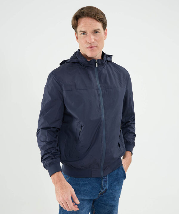Chaqueta Tipo Rompevientos Para Hombre image number null