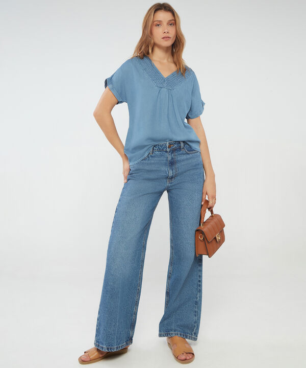 Blusa Patprimo Femenino Blusa Con Manga Kimona