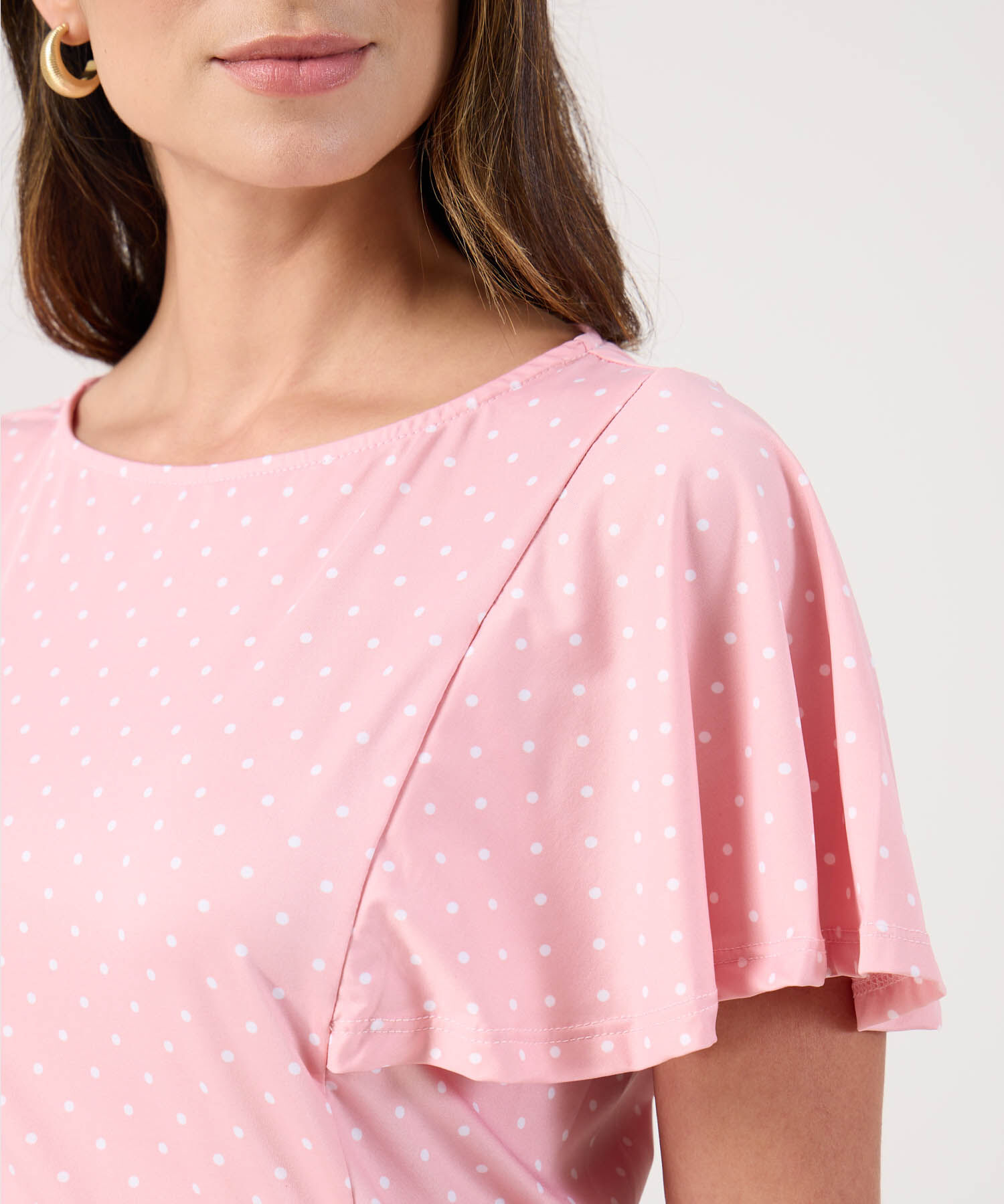 Camiseta Estampada Cuello Redondo