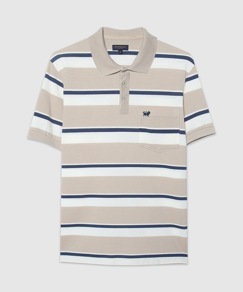 Polo Tejida A Rayas