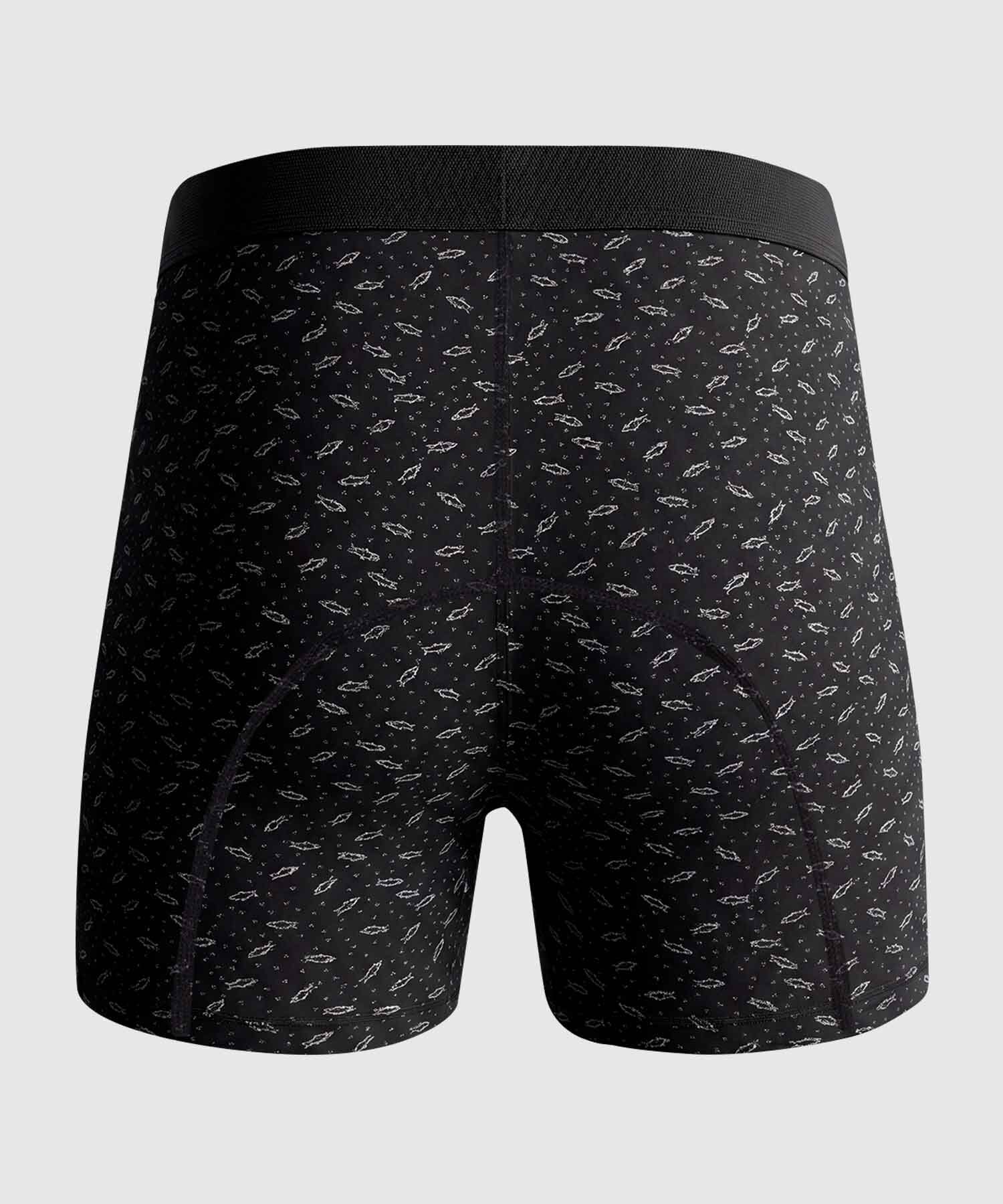 Boxer Para Hombre Cl&aacute;sicos Estampados En Algod&oacute;n 