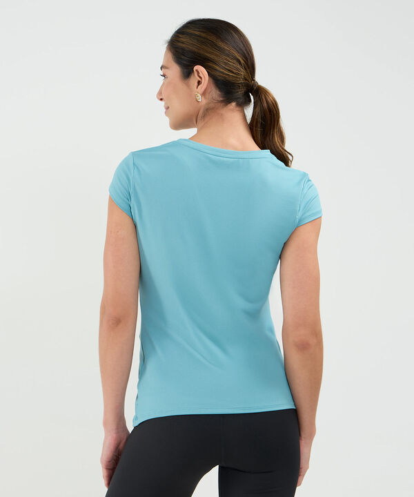 Camiseta Deportiva Manga Casco