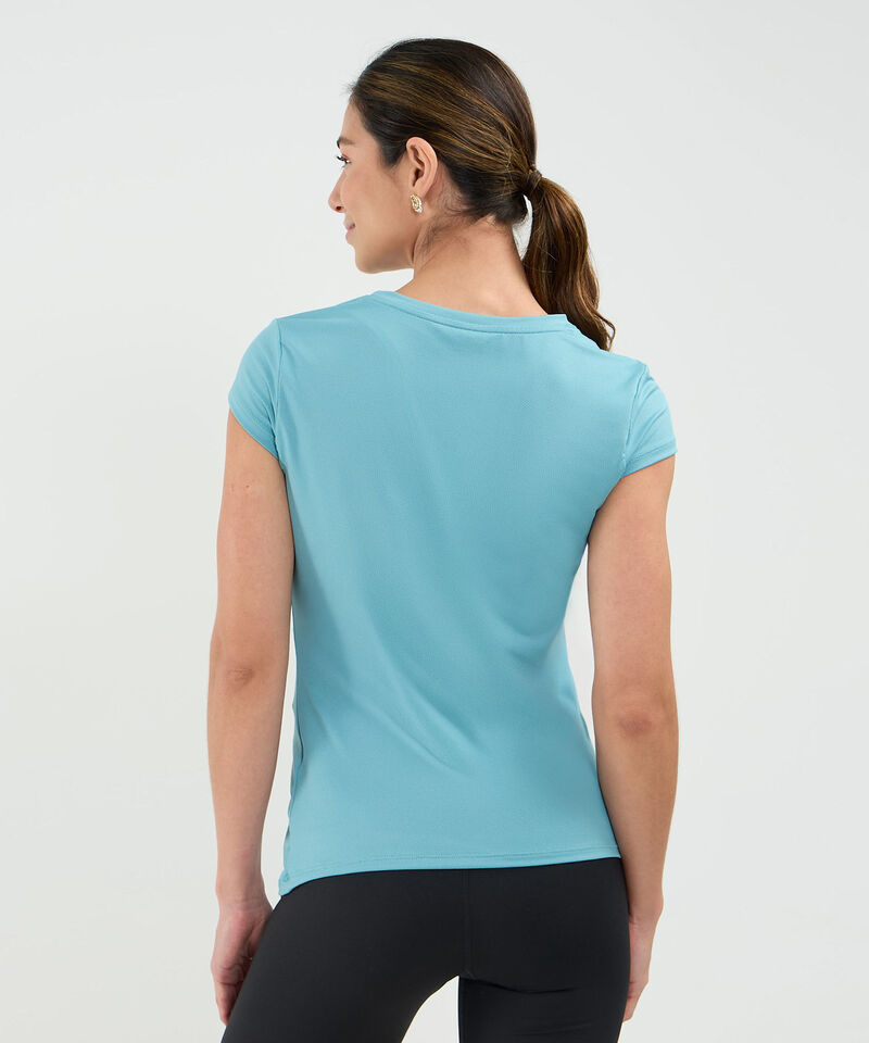 Camiseta Deportiva Manga Casco