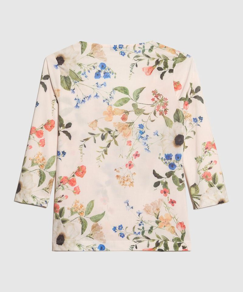 Camiseta Manga &frac34; Estampada