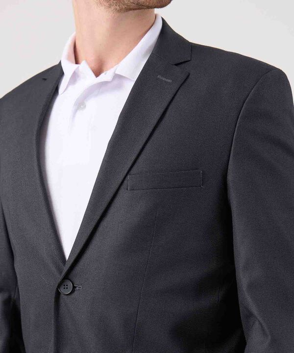 Blazer Unicolor Con Bolsillos En Laterales  image number null