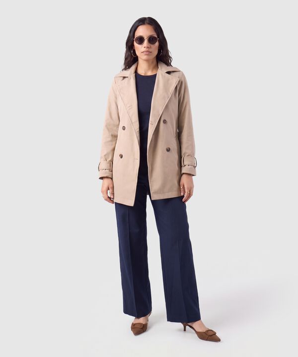 Pantal&oacute;n Bota Ancha Tiro Alto Para Mujer