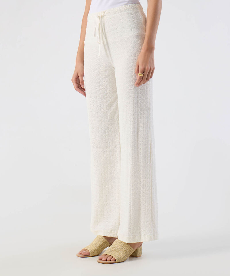Pantal&oacute;n Tejido Amplio C&oacute;modo Para Mujer