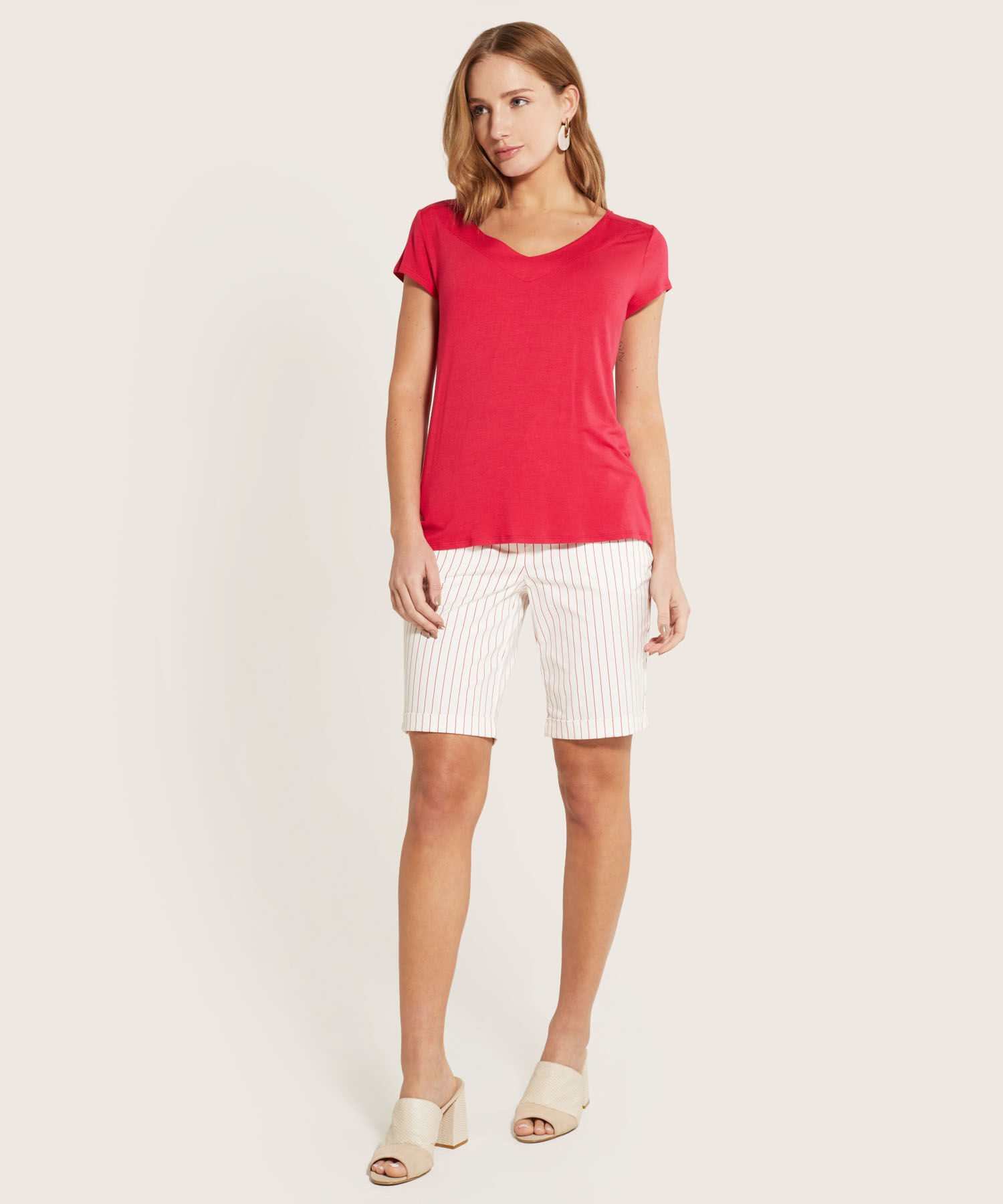 Bermuda Larga Estampada