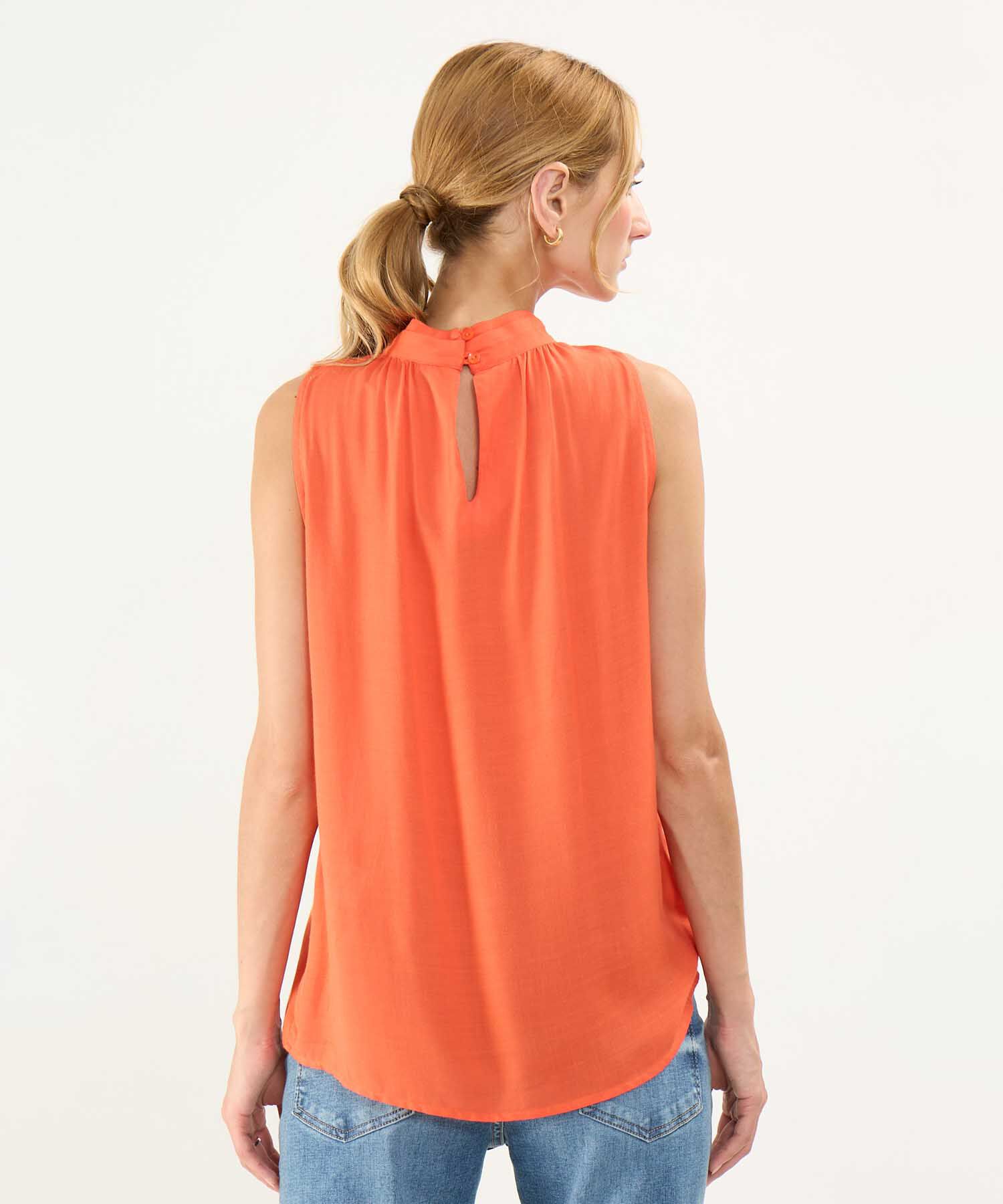 Blusa Cuello Alto