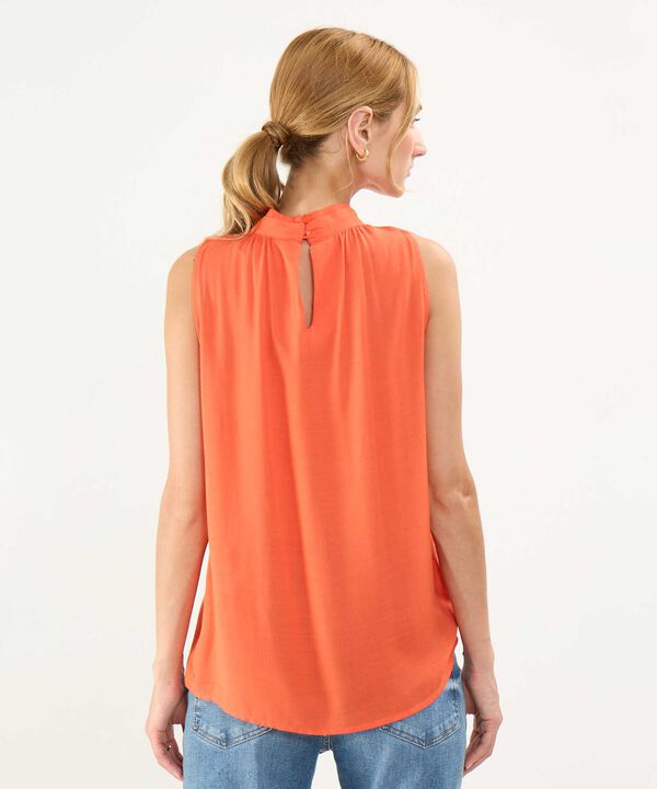 Blusa Cuello Alto