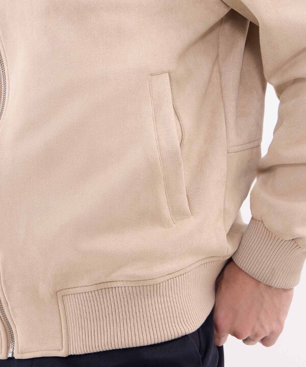 Chaqueta Cuello Alto Para Hombre