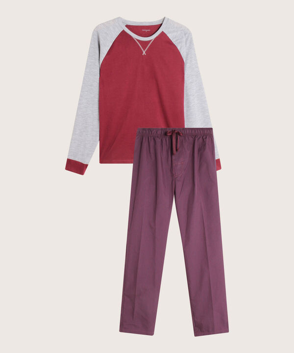 Pijama Conjunto Manga Larga image number null